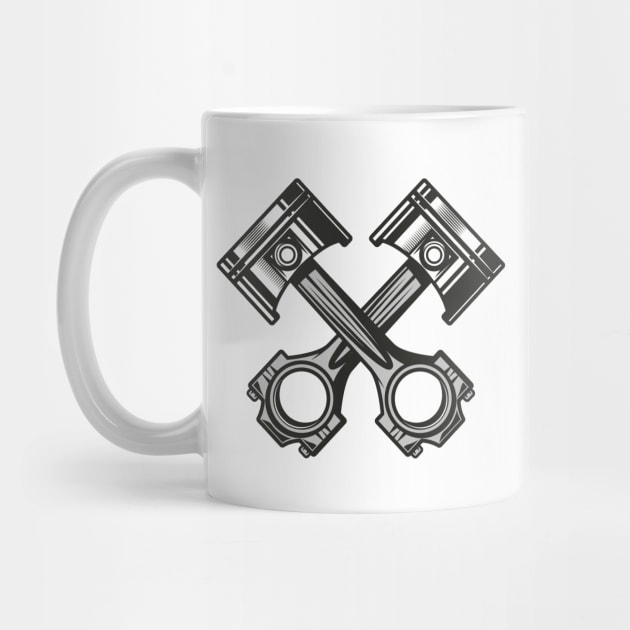 Crossed Pistons by wearapex